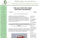 Desktop Screenshot of child-autism-parent-cafe.com